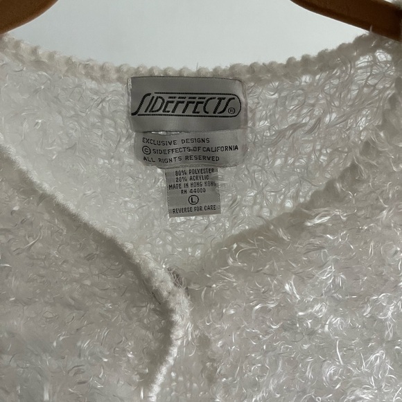 Vintage Side effects 80s Furry Sweater - Picture 2 of 3